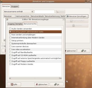 Abbildung 1: Beim Einrichten neuer Benutzer bestimmen Sie, ob dieser per "sudo" Root-Rechte erhalten soll – den Root-Account deaktiviert Ubuntu in der Voreinstellung.