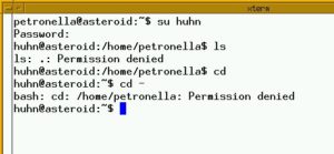 Abbildung 1: Ohne richtiges Login gibt es manchmal kein Aufenthaltsrecht