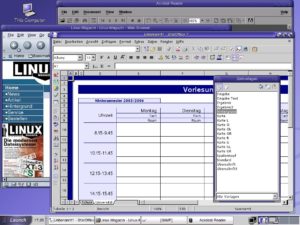 Abbildung 1: Mit dem Sun Java Desktop versucht Sun Microsystems der Oberfläche einen neuen Anstrich zu geben.