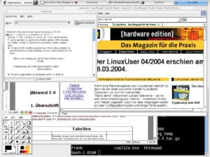Abbildung 1: Elearnix verwendet Gnome 2.4 als Desktop.