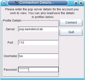 Abbildung 1: Das recht karge Eremove-Einstellungsfenster erscheint automatisch nach dem Start.
