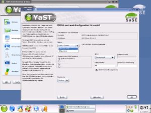 Abbildung 1: Bei SuSE Linux müssen Sie in der ISDN-Einrichtung unbedingt den CAPI-2.0-Treiber auswählen, damit die Capisuite auf die ISDN-Karte zugreifen kann.