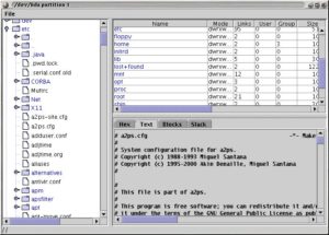 Abbildung 1: Filesystem eignet sich hervorragend für forensiche Analysen.