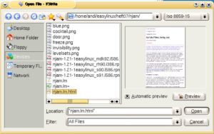 Abbildung 1: Der KImageMapEditor ist ab Version 3.3 fester Bestandteil der KDE-Version.