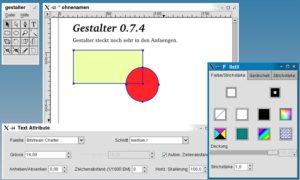 Abbildung 1: Gestalter steht noch am Anfang der Entwicklung.