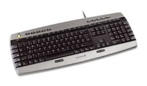 Abbildung 1: Sondertasten für Linux: die Cherry CyMotion Master Linux G86-21070.