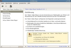 Abbildung 13: Das Gnome-Hilfeprogramm Yelp verwendet jetzt zur Darstellung die Gecko-Engine des Mozilla-Projekts.