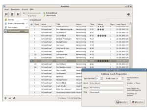 Abbildung 16: Mit dem komfortablen Banshee spielen Sie nicht nur verschiedenste Audio-Formate ab: Es arbeitet auch direkt mit Ihrem iPod zusammen.