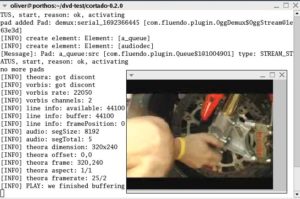 Abbildung 2: Das Java-Applet Cortado spielt Videos mit Theora-Codec auf allen Java-fähigen Plattformen.