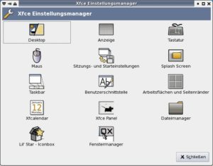Abbildung 2: Über den Einstellungsmanager von Xfce legen Sie das Verhalten und Aussehen des Windowmanagers fest.