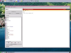 Abbildung 2: Rustikale Lexika-Symbolik der Office-Bibliothek 3, hier unter SAM Linux.