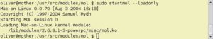 Abbildung 2: Startet man Mac-on-Linux mit der Option <code srcset=