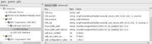 Abbildung 2: Der hal-device-manager zeigt Details zum Prism2-WLAN-Adapter.