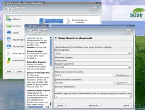 Abbildung 2: Suses YaST erstellt automatisch ein neues Home-Verzeichnis und kopiert Daten aus "/etc/skel".