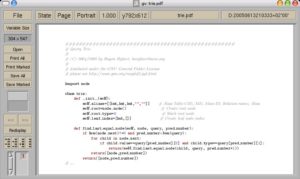 Abbildung 2: Aus dem LaTex-Export von Highlight lassen sich leicht PDF-Dateien für Präsentationen erzeugen.