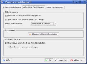 Abbildung 2: Sie bestimmen, was passiert, wenn der PC in den Stand-by-Modus versetzt wird.