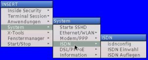 Abbildung 2: Eine Seltenheit bei Live-Distributionen: Das System unterstützt das Einrichten eines ISDN-Zugangs.