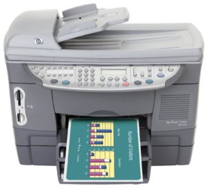 Abbildung 2: Testkandidat Multifunktionsdrucker: HP Officejet 7140xi