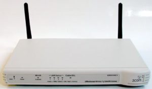 Abbildung 2: Der WLAN-DSL-Router von 3Com erreicht bis zu 54 Mbit/s.