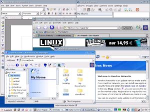Abbildung 2: Xandros Business Desktop ist vollständig ausgestattet.