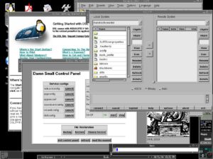 Abbildung 2: Damnsmalllinux ist klein, schnell und leicht erweiterbar.