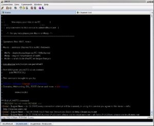 Abbildung 2: JIrcii steht nativen IRC-Client in nichts nach.