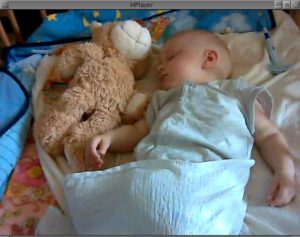 Abbildung 2: Läuft Sighttpd, eignet sich jeder internetfähige Rechner für das Babymonitoring.