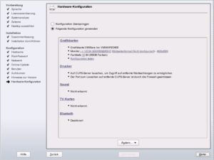 Abbildung 3: Suse fragt bei der Installation, ob der lokale Cups-Server auf die Broadcasts anderer Cups-Server im Netzwerk Ausschau halten soll.