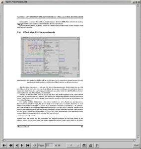 Abbildung 3: Wenige Abbildungen, dafür viel Quellcode: Eine Einleitung im Sinne von XEmacs.