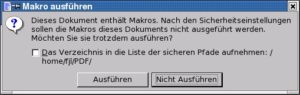 Abbildung 3: Die Installationsdatei enthält neben der Anleitung auch gleich die Makros für ExtendedPDF.