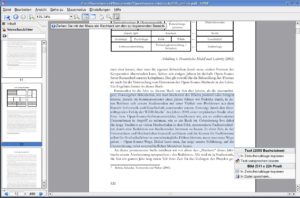 Abbildung 3: Der PDF-Betrachter von KDE braucht sich nicht hinter dem Acrobat Reader zu verstecken.