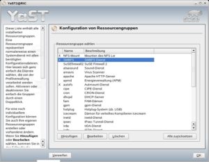 Abbildung 3: In diesem Dialog richten Sie neue Ressourcengruppen ein.