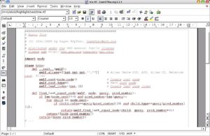 Abbildung 3: RTF-Dateien eignen sich für den Export, wenn Sie den formatierten Quellcode in einer Textverarbeitung bearbeiten möchten.