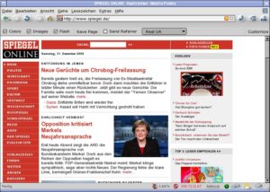Abbildung 3: Die selbe Website mit Adblock. Vollkommen werbefrei.