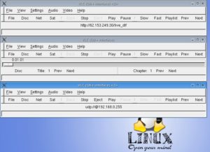 Abbildung 3: Auch gleichzeitige RTSP und HTTP Streams schließen sich bei Videolan leider aus.