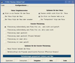Abbildung 3: Grafischer Dialog für kleine Anpassungen.