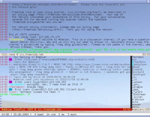 Abbildung 3: Mit Skripten machen Sie Vim zum Chat-Programm.