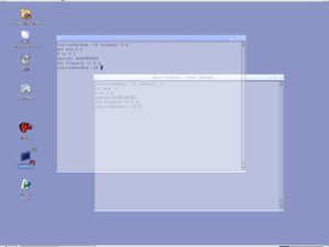 Abbildung 3: Fedoras neue GUI basiert auf Xorg 6.8.1, das auch transparente Fenster unterstützt – aktivierbar allerdings nur mit externen Tools.