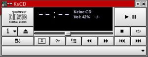 Abbildung 3a: Die alte KsCD-Oberfläche ist ebenso missverständlich wie …
