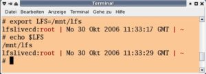 Abbildung 4: Einer der wichtigsten vorbereitenden Schritte beim Einrichten der Arbeitsumgebung ist das Setzten der Umgebungsvariable <code srcset=