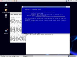 Abbildung 4: Der ReactOS-Installationsbildschirm orientiert sich am Aussehen des Vorbilds Windows NT.