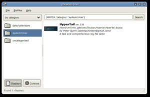 Abbildung 4: Über die gDesklets-Shell verwalten Sie die installierten Desklets und die zugehörigen Komponenten.