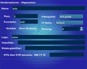 Abbildung 4: Aktuelle Versionen von MythTV beziehen den elektronischen Programmführer EPG über DVB.