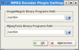 Abbildung 4: Bevor Sie den Encoder das erste Mal nutzen, kontrollieren Sie den Pfad zu den Programmen des ImageMagick-Pakets.