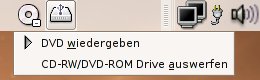 Abbildung 4: Mit dem Applet zum Einbinden von Geräten ist jeder Massenspeicher nur einen Mausklick weit entfernt.