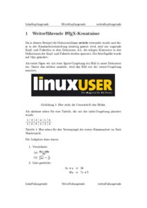 Abbildung 4: Bilder und Tabellen sowie formatierte Kopf- und Fußzeilen lockern Dokumente auf.