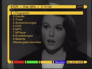 Abbildung 4: Trekkis kommen bei der Entwicklerversion von VDR auf ihre Kosten, das Star-Trek-Skin gehört zum Standard-Lieferumfang von VDR und benötigt nicht einmal das <code srcset=