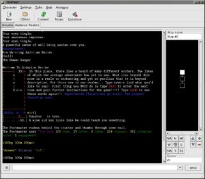 Abbildung 4: MudMagic ist ein komfortabler MUD-Client.