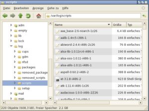 Abbildung 4: Der Dateimanager Thunar ähnelt vom Look & Feel Microsofts Datei-Explorer.