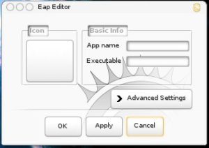 Abbildung 5: Der Eap-Editor erstellt die binären Programmicons.